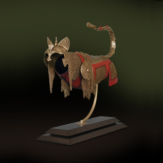 Illustration for article titled Animal-Shaped Armor for the Eternal Battle of Cats vs. Mice
